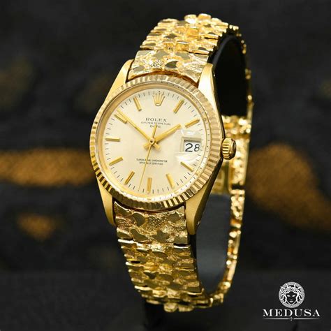 fake rolex gold nugget|gold rolex watch prices.